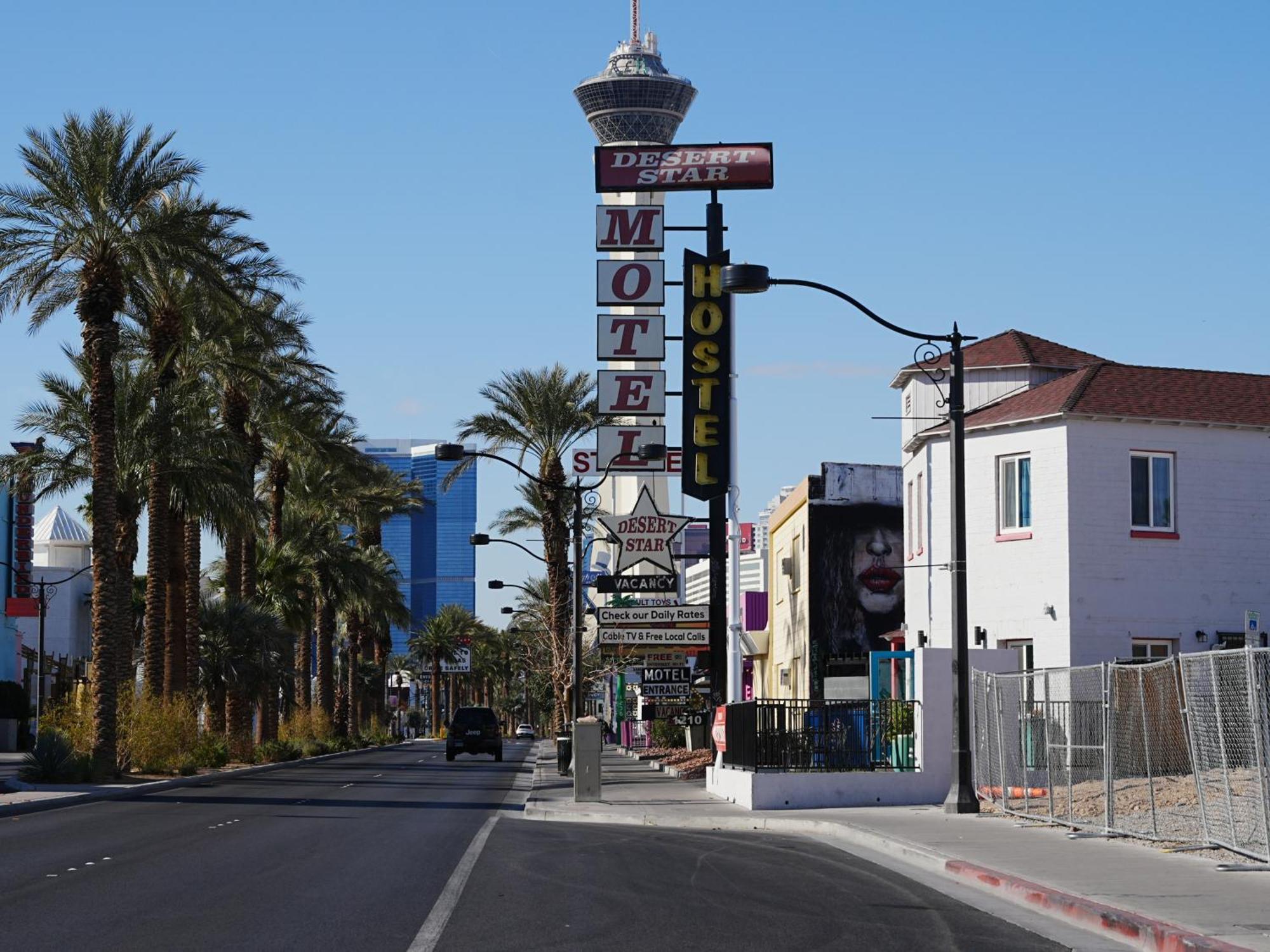 Sin City Hostel Las Vegas Dış mekan fotoğraf