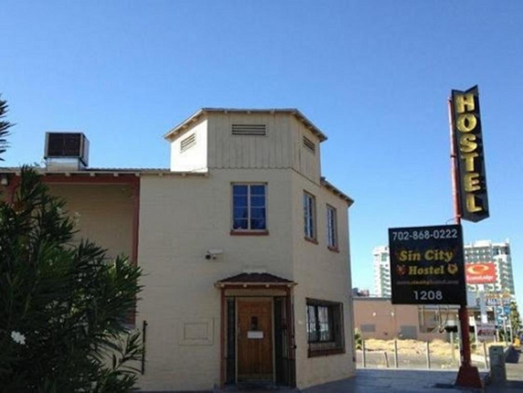 Sin City Hostel Las Vegas Dış mekan fotoğraf